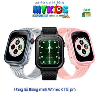 Đồng Hồ Thông Minh Trẻ Em CALL VIDEO WONLEX KT15 Pro Bộ Nhớ Lớn - Định Vị Chống Nước - BẢO HÀNH CHÍNH HÃNG