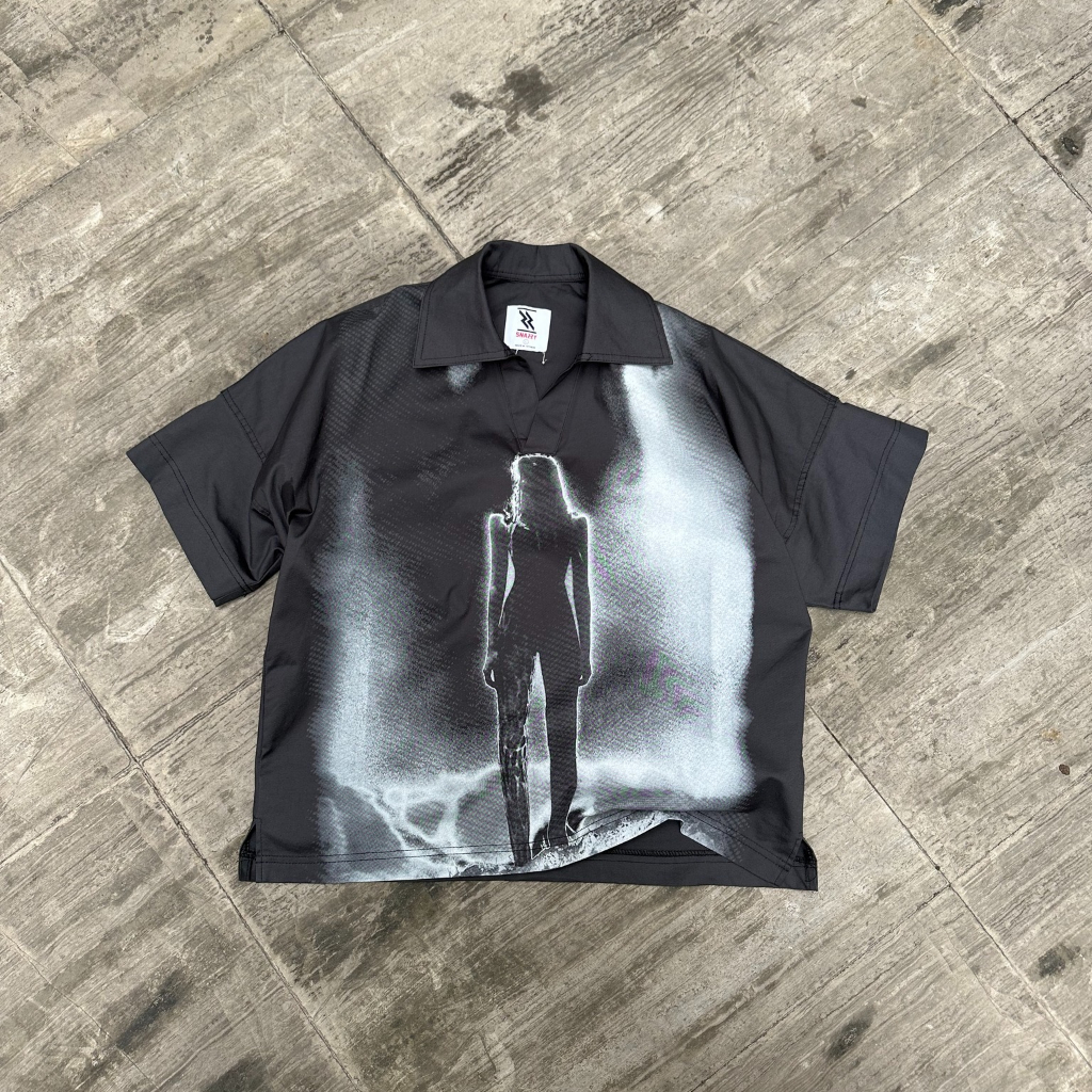 Áo Polo Boxy SNAZZY Unisex Chất Liệu Kaki Chính Hãng - APOCALYPSE