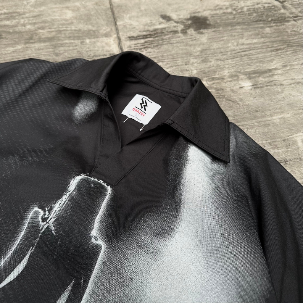 Áo Polo Boxy SNAZZY Unisex Chất Liệu Kaki Chính Hãng - APOCALYPSE