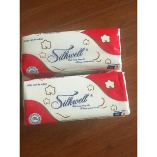 Combo 20 gói giấy đa năng, giấy lau tay silkwell siêu dày, dai