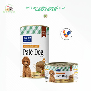 Pate dinh dưỡng cho chó- paté dog pro pet- vị gà