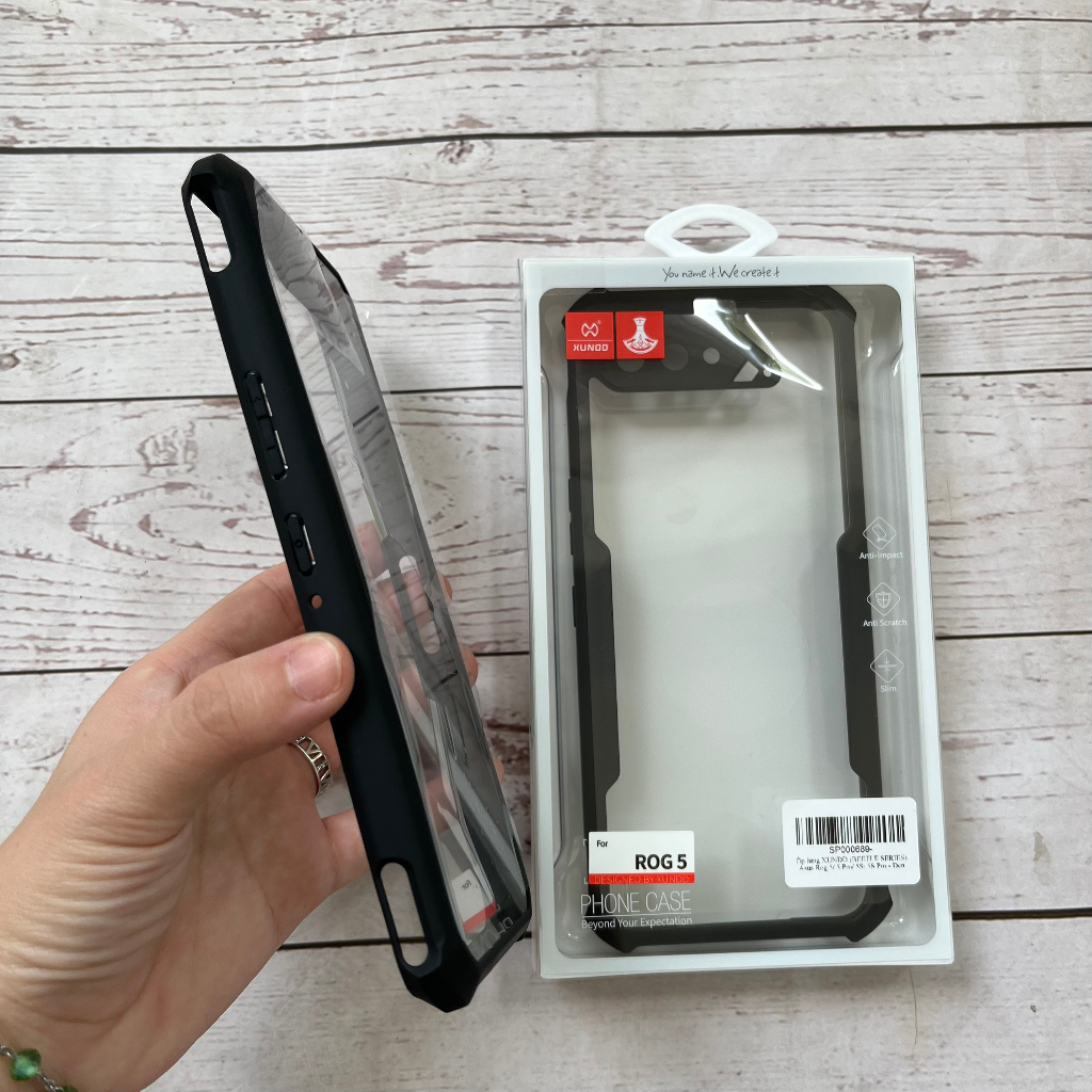 Ốp lưng XUNDD Asus Rog Phone 5/ 5 Pro/ 5S/ 5S Pro - Chống shock, Mặt lưng trong, Viền TPU