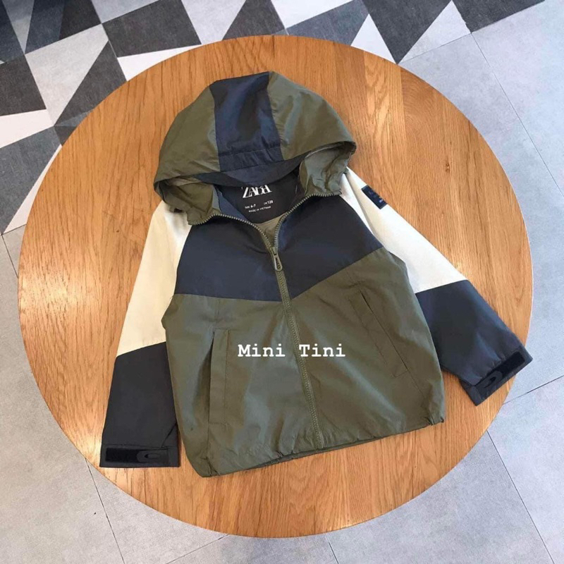 Áo khoác gió 2 lớp Zara dư xịn