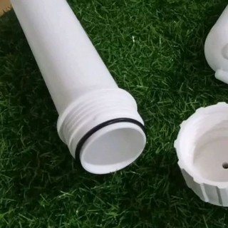 Cốc vỏ màng RO kèm van 1 chiều và 2 cút màng