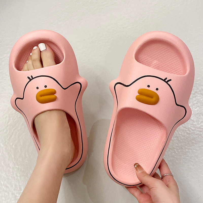 Dép đi trong nhà hoạ tiết con vịt cute