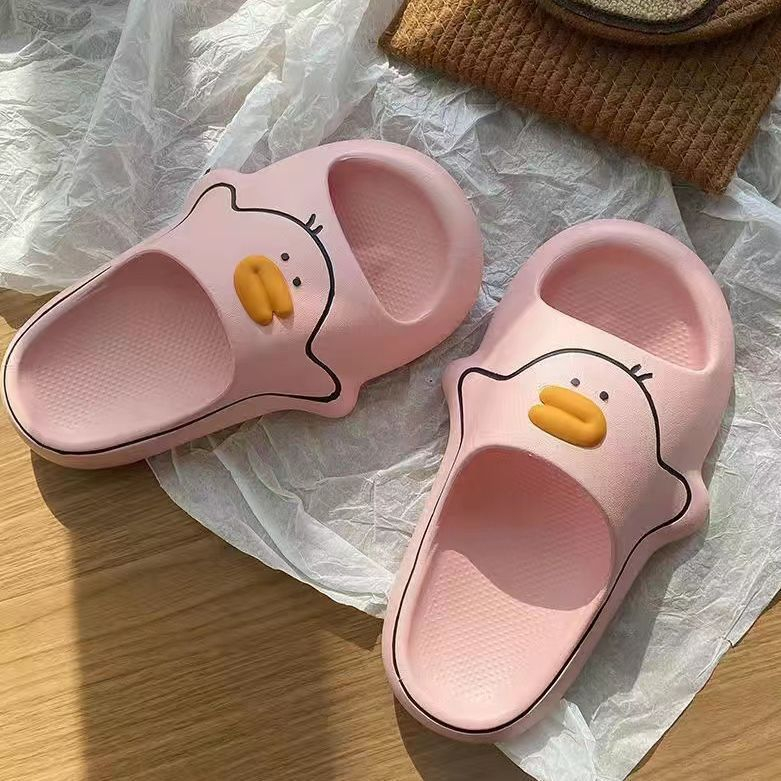 Dép đi trong nhà hoạ tiết con vịt cute