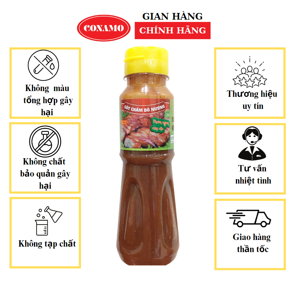 Sốt chấm đồ nướng 250g Conamo