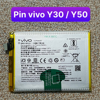 pin vivo Y30 / Y50 mã B-M3 (zin lắp chung)