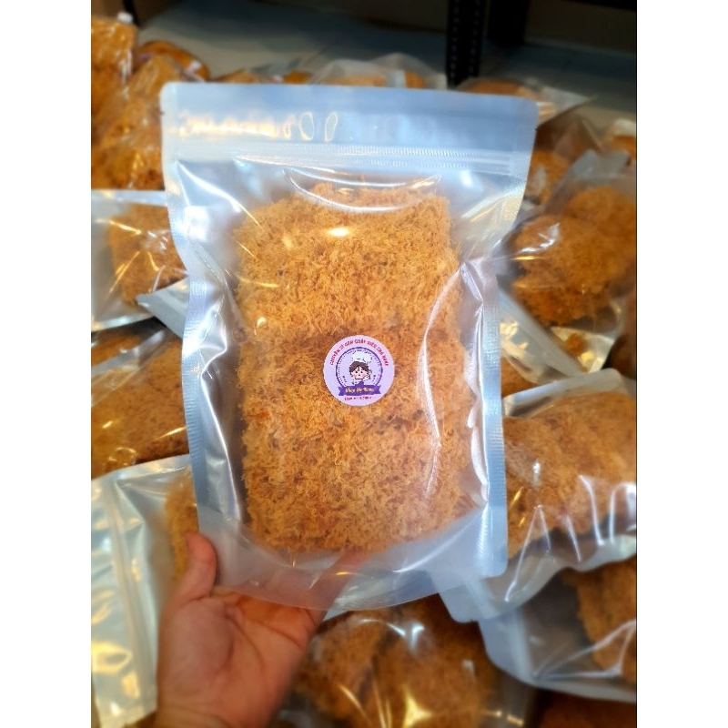 CƠM CHÁY CHÀ BÔNG SÀI GÒN- TÚI ZIP 500G - SỐT MẠCH NHA ĐỘC QUYỀN