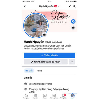 nước hoa chiết nar for her edp