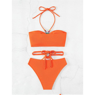 Bikini cam carot chất gân phối khoen