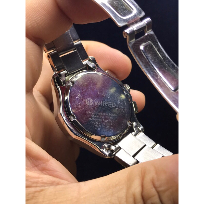 ⌚️Đồng hồ Si Nam 6 kim Pin kim trôi hiệu Wired. Thương hiệu Nhật 🇯🇵. Hàng đã qua sử dụng