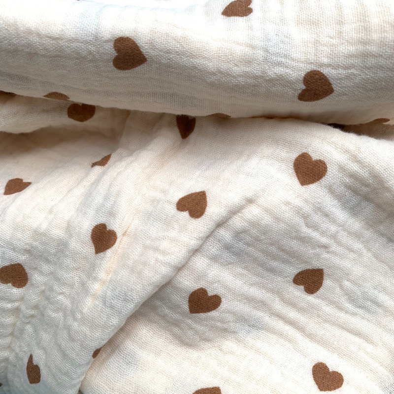 Chăn Xô Muslin - Khăn Tắm Đa Năng Phong Cách Hàn Quốc Cho Bé Từ Sơ Sinh KT 110*110cm