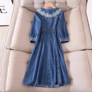Váy denim Eifini dư tuồn