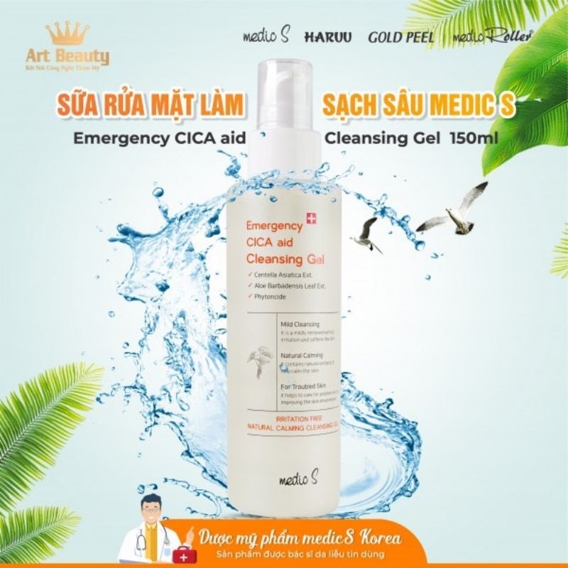 Sữa rửa mặt Medic S 150ml