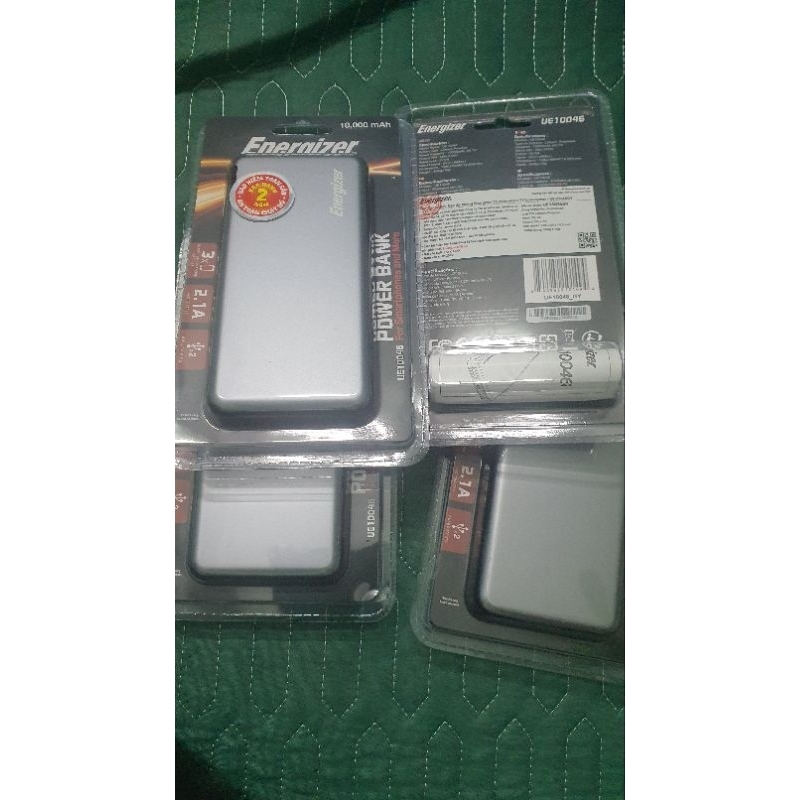 Sạc dự phòng ENERGIZER 10.000 mAh UE10046 UE10053