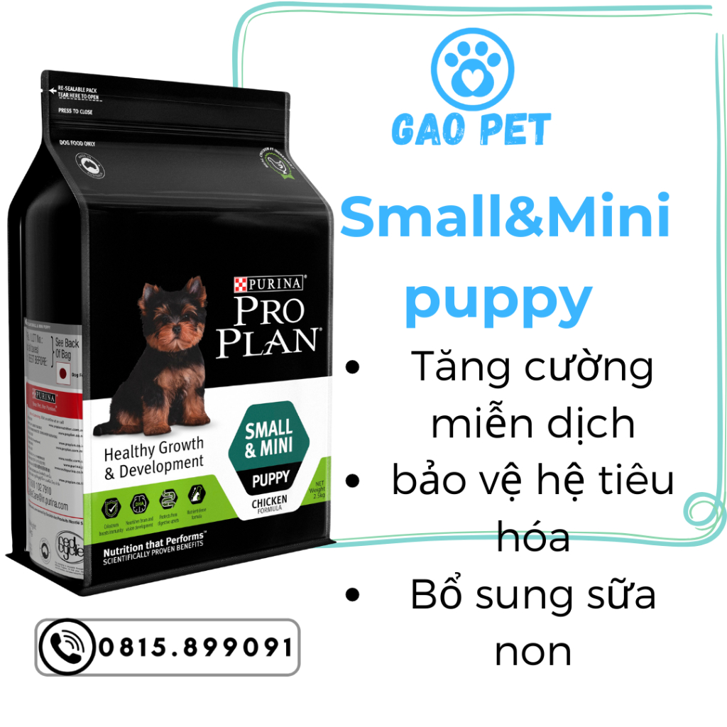 (Giá Tốt) Purina Proplan Mini Puppy Hạt Cho Chó Size Nhỏ