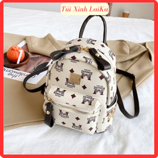 Balo nữ mini kiểu dáng nhỏ gọn siêu dễ thương balo đi học đi làm đi chơi đều xinh Túi Xinh Laika BL012