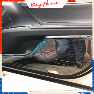 Ốp chống xước tabli cánh cửa Camry 2019 titan - DH2
