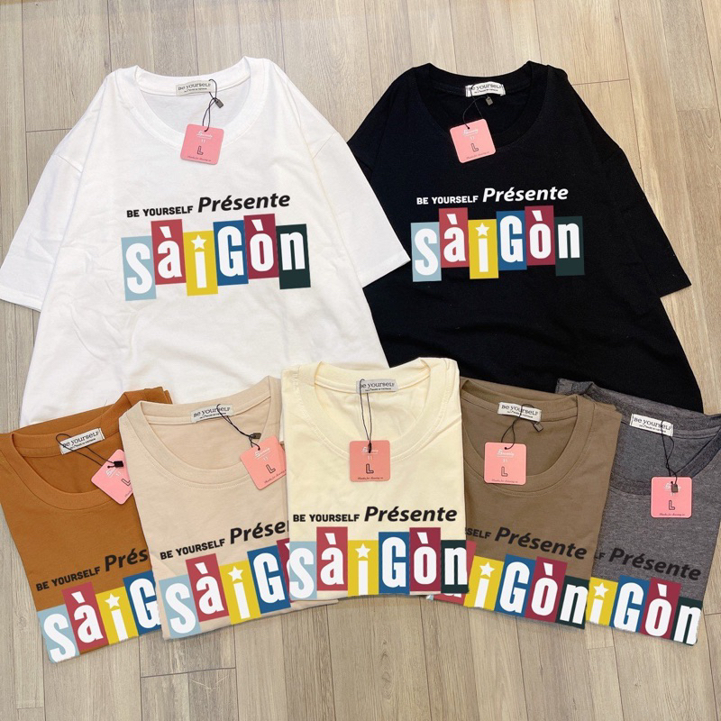 Áo Thun UNISEX in SÀI GÒN SAIGON HOT TREND ĐỘC LẠ - Hình chụp thật (Đủ size M-L-XL-XXL) - Số đo ở cuố
