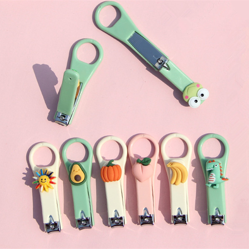 Dụng cụ cắt móng tay tiện lợi, nhỏ gọn, họa tiết dễ thương ( có sẵn )