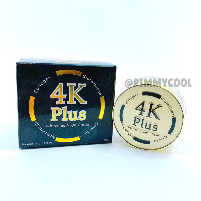 Kem 4K Plus Whitening Day Cream Thái Lan 20g Giảm Nám - Tàn Nhang Mờ Thâm Hiệu Quả