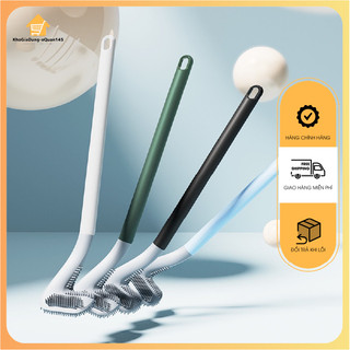 CHỔI CỌ TOILET thông minh SILICON cọ chà vệ sinh MẪU MỚI sạch mọi ngóc ngách bồn cầu, nhà tắm - KÈM MÓC DÁN