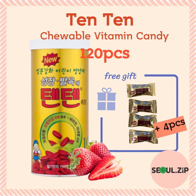 Kẹo TENTEN tăng chiều cao của Hàn Quốc, Combo dùng thử 30 viên, 20 viên
