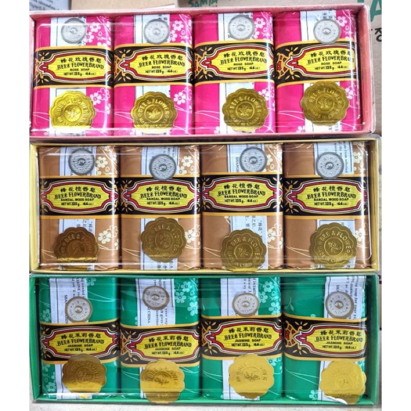 Xà Bông Trầm Con Ong Bee & Flower Brand Soap