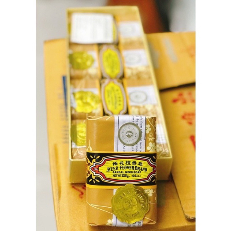 Xà Bông Trầm Con Ong Bee & Flower Brand Soap