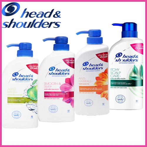 Dầu gội Head&shoulder 625ml(táo, ngứa, ngăn rụng tóc, suông mềm mượt, sạch sâu khử mùi)