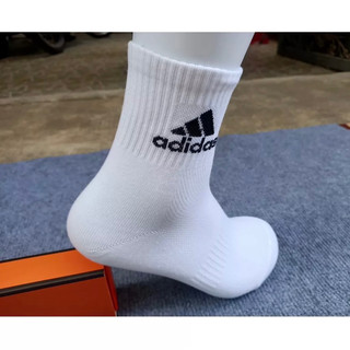 Tất adidas cổ lửng phong cách vải siêu dày