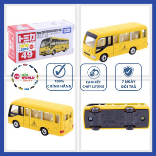 Xe mô hình Tomica Box Toyota Coaster Kindergarten Bus. No.49. Tỷ lệ 1:89.