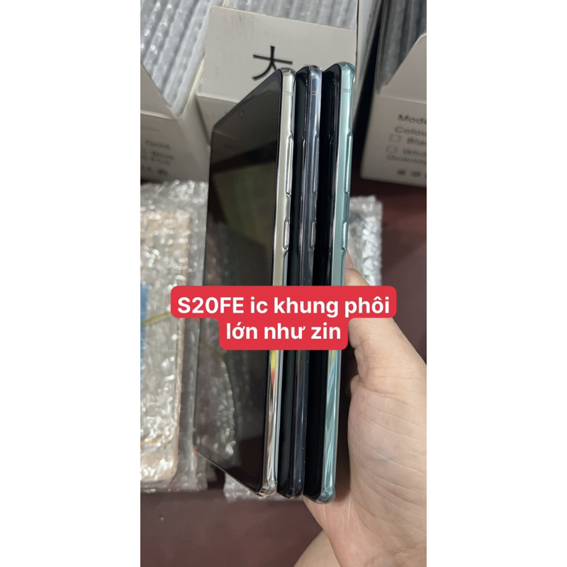 Màn hình Samsung Galaxy S20 FE ic/ oled phôi lớn