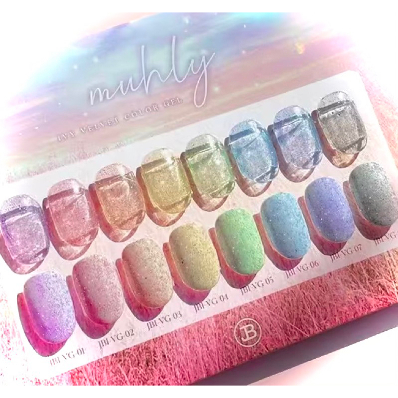Sơn gel JinB set Muhly sơn lông