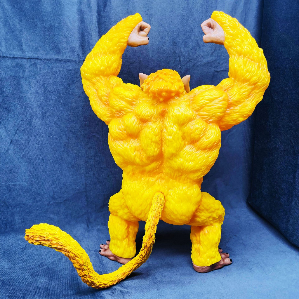 MH05 - Mô Hình Chất Lượng Cao Khỉ Xanh Vegeta Cao 30cm Và Khỉ Vàng Son Goku Cao 40cm - Mô Hình Dragon Ball Super