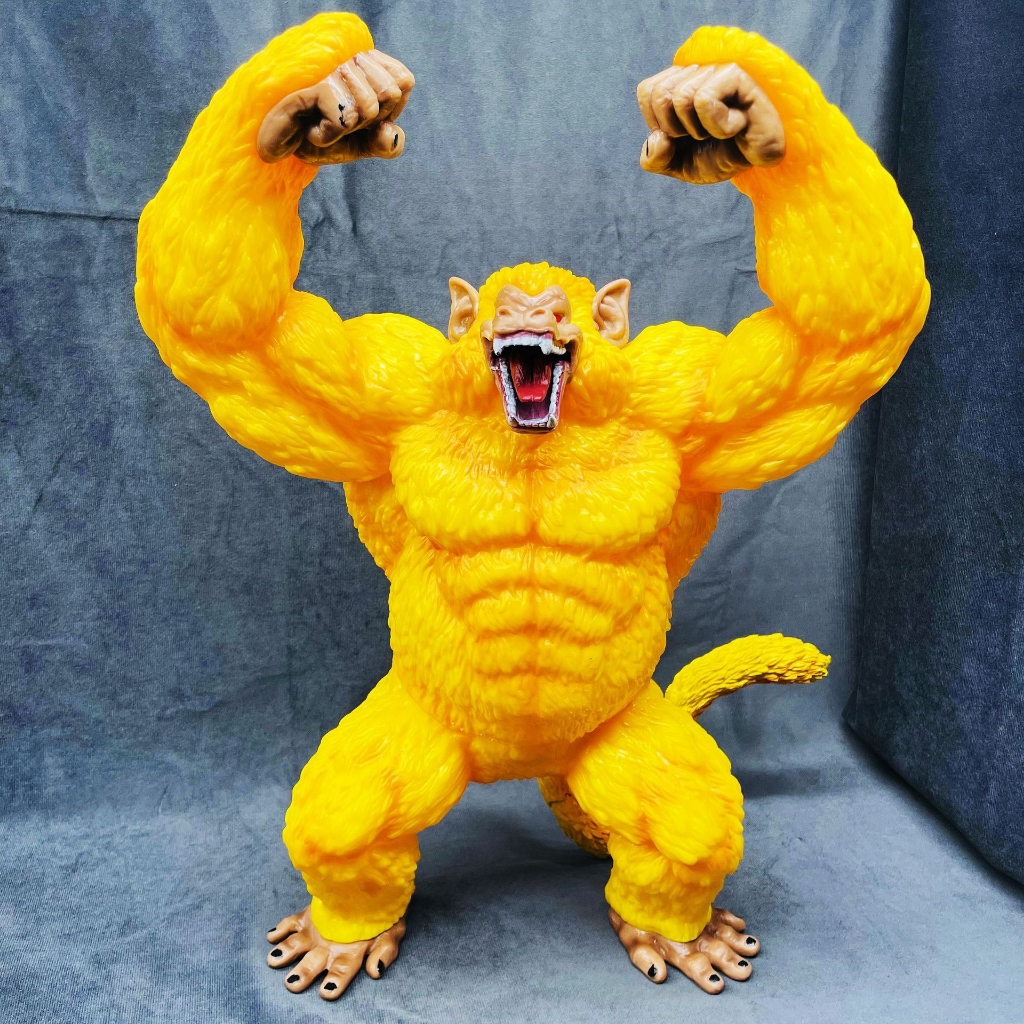 MH05 - Mô Hình Chất Lượng Cao Khỉ Xanh Vegeta Cao 30cm Và Khỉ Vàng Son Goku Cao 40cm - Mô Hình Dragon Ball Super