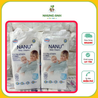 Bỉm quần Nanu, tã bỉm dán quần size M50/L50/XL50/XXL50  mềm mỏng, siêu thấm hút