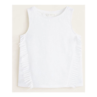 Áo ba lỗ bé gái Mango (Auth) 5-6y (2 màu)