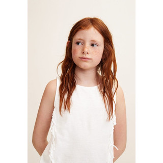 Áo ba lỗ bé gái mango 5-6y