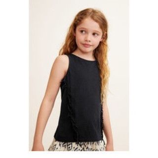 Áo ba lỗ bé gái Mango (Auth) 5-6y (2 màu)