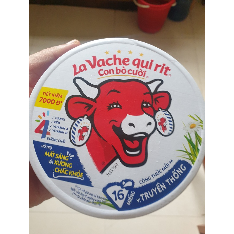 Phô mai con bò cười vị truyền thống16m - 240g/hộp