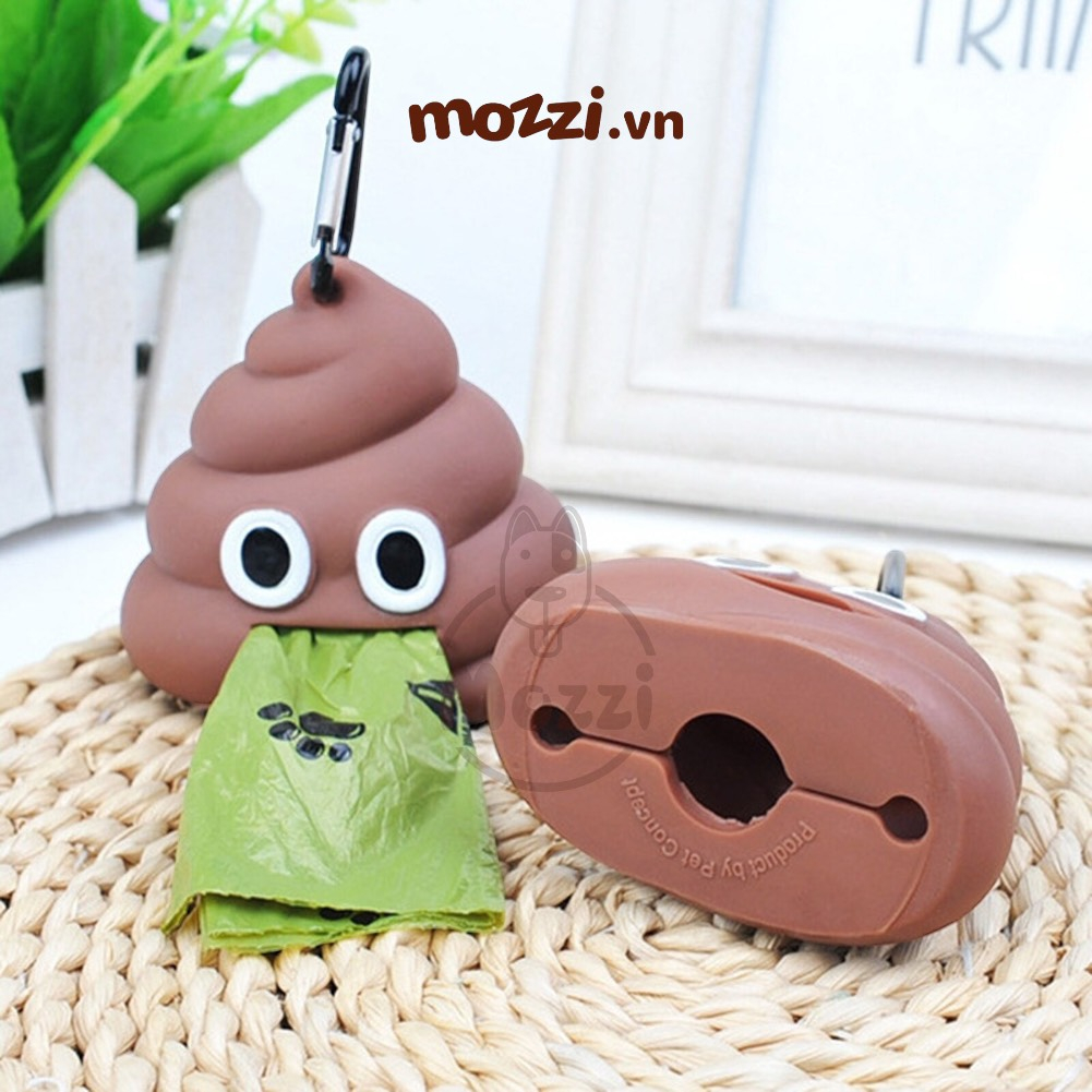 Poo Bag Hộp đựng túi vệ sinh dọn phân cho chó mèo (không kèm ruột)