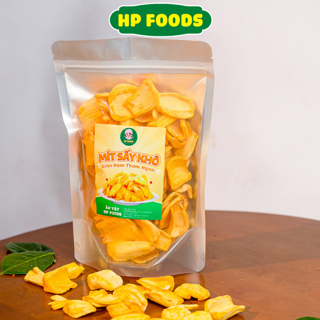 Mít Sấy Giòn Nguyên Cánh Không Đường tiêu chuẩn xuất khẩu tốt cho người ăn kiêng, giảm cân - HP FOODS