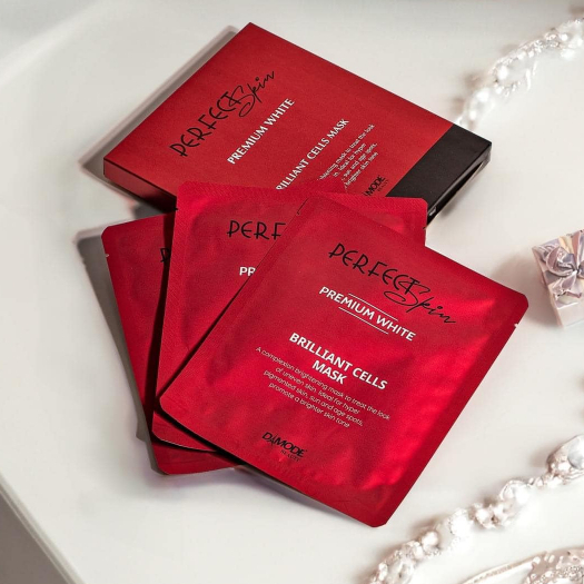 Mask Brilliant Cell Damode - Mặt Nạ Tinh Chất Dưỡng Trắng Da, Mờ Thâm, Sạm