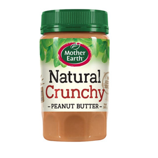 BƠ ĐẬU PHỘNG GIÀU ĐẠM PROTEIN - KHÔNG ĐƯỜNG Mother Earth CRUNCHY / SMOOTH Peanut Butter, 380g