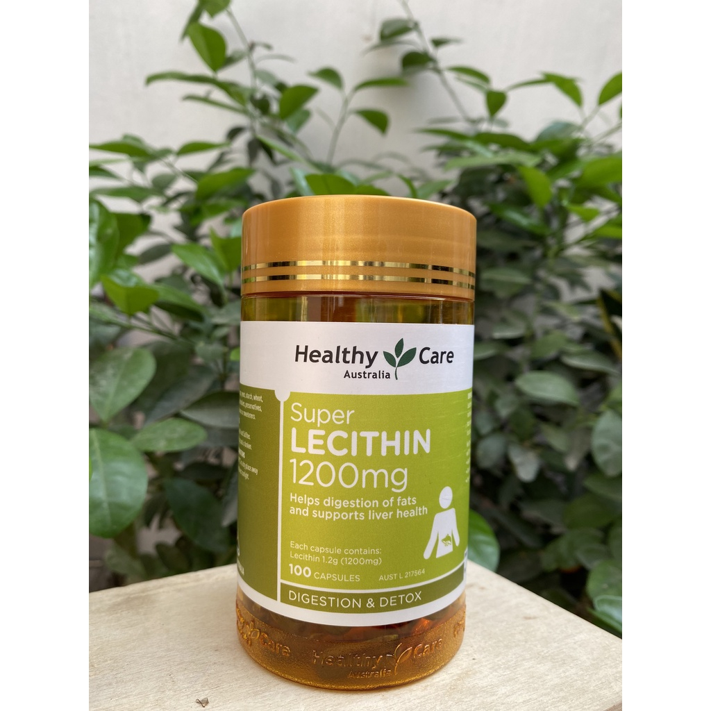 Mầm đậu nành điều hòa nội tiết Healthy Care Super Lecithin 100 viên