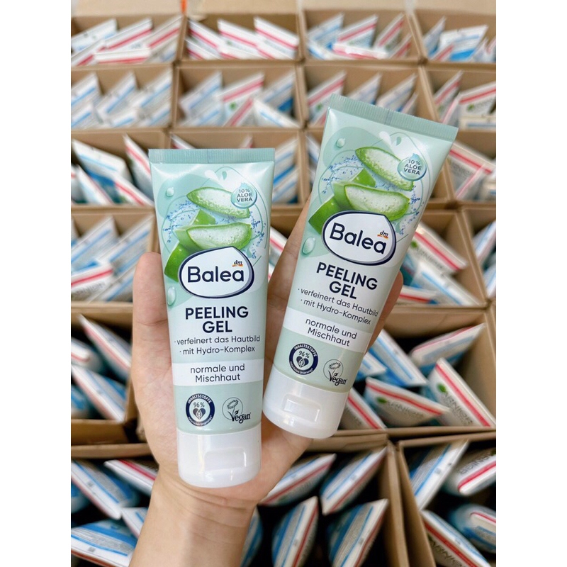 Tẩy Da Chết mặt Balea Peeling Gel, 75ml, Hàng Đức