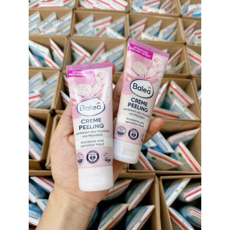 Tẩy Da Chết mặt Balea Peeling Gel, 75ml, Hàng Đức