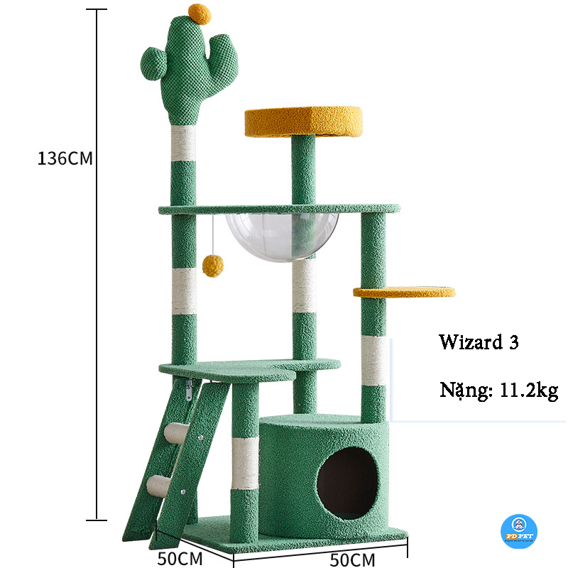 CATTREE - Tổng hợp các mẫu nhà mèo siu cute - Nhà chơi cho mèo, thú cưng mẫu mới cao cấp
